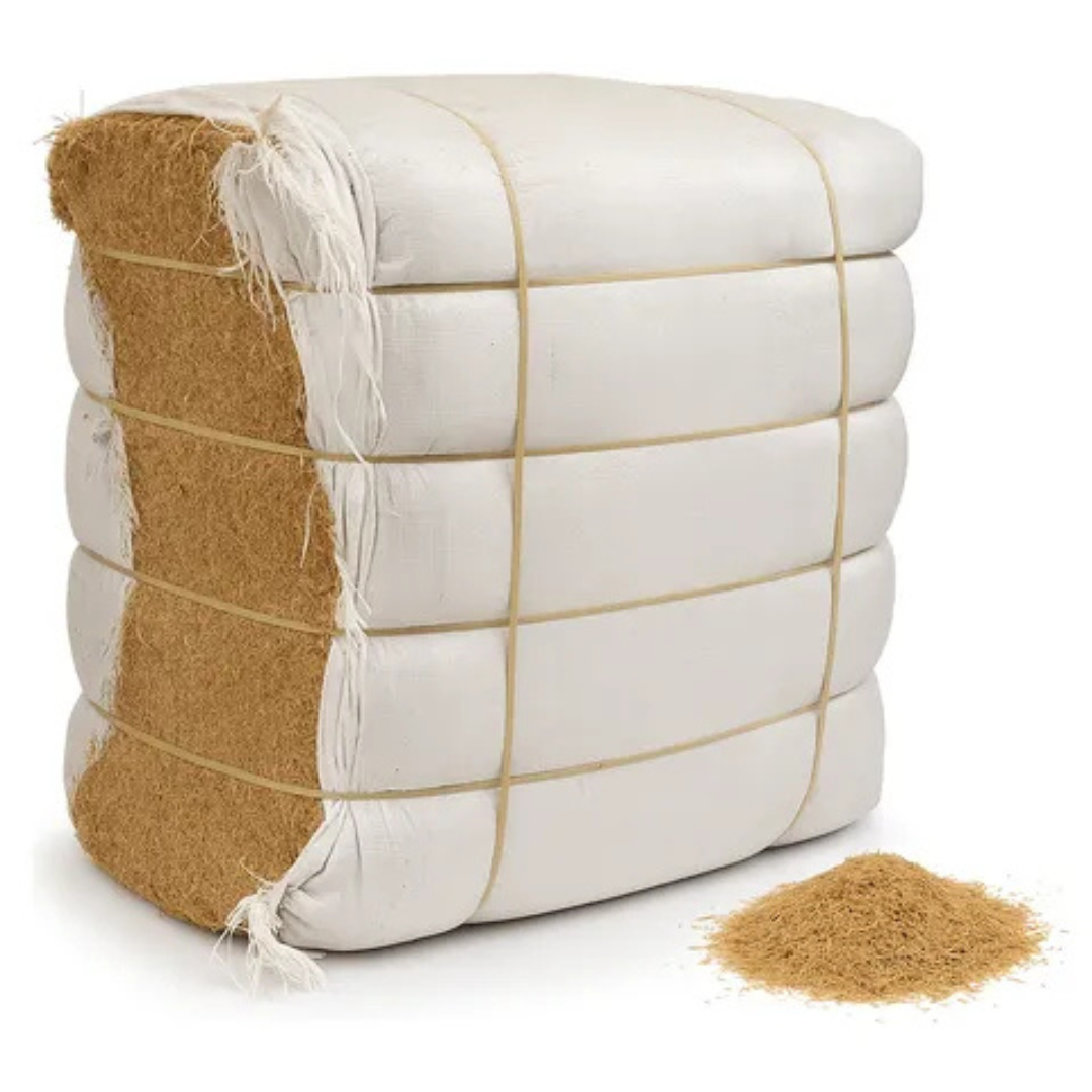 Bloque de Cascarilla De Arroz Prensada x 50KG