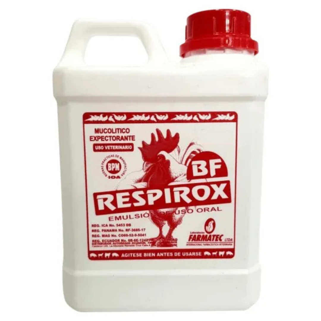 Respirox | Bromhexina | Broncosecretolitico Expectorante - 1LT