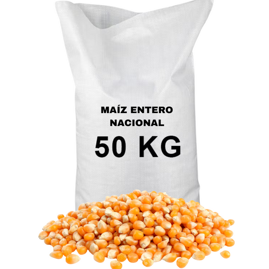 Maiz entero Nacional x 50KG