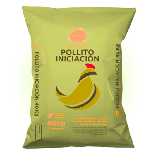 Pollito Iniciación Linea Dorada x 40 KG